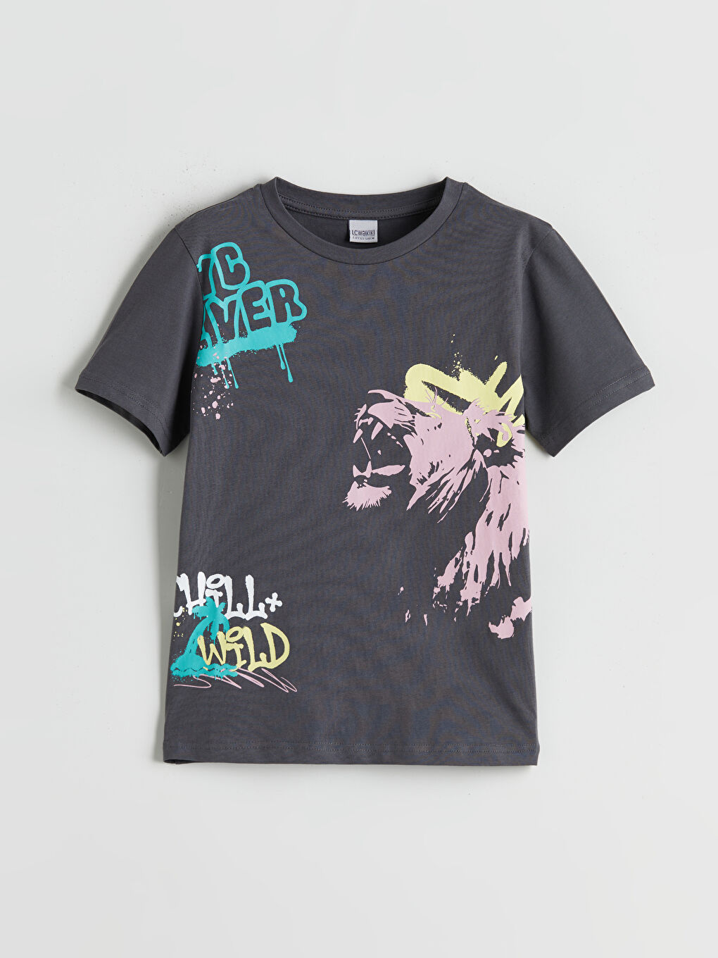 Crew Neck Boys' T-Shirt