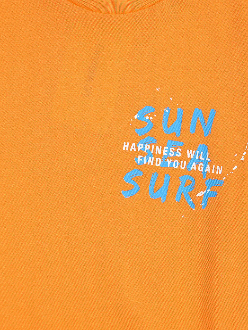 Crew Neck Boys' T-Shirt-2