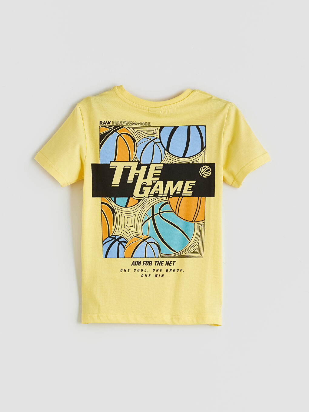 Crew Neck Boys' T-Shirt-1