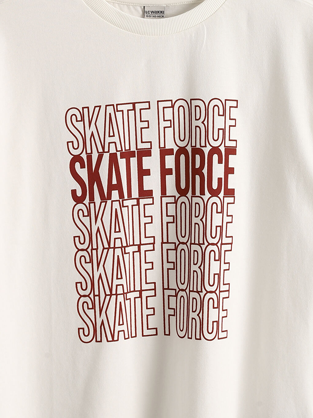 Crew Neck Boys' T-Shirt-3