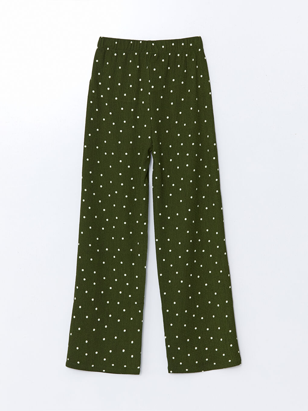 Elasticated Waist Polka Dot Women's Trousers -S5HQ53Z8-LS6