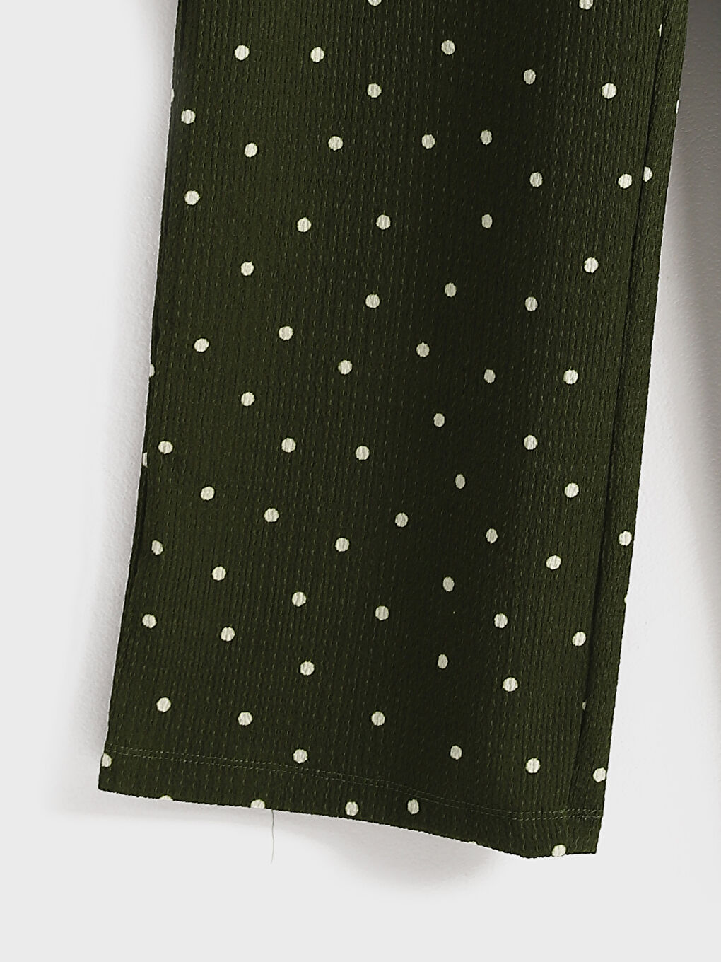 Elasticated Waist Polka Dot Women's Trousers -S5HQ53Z8-LS6