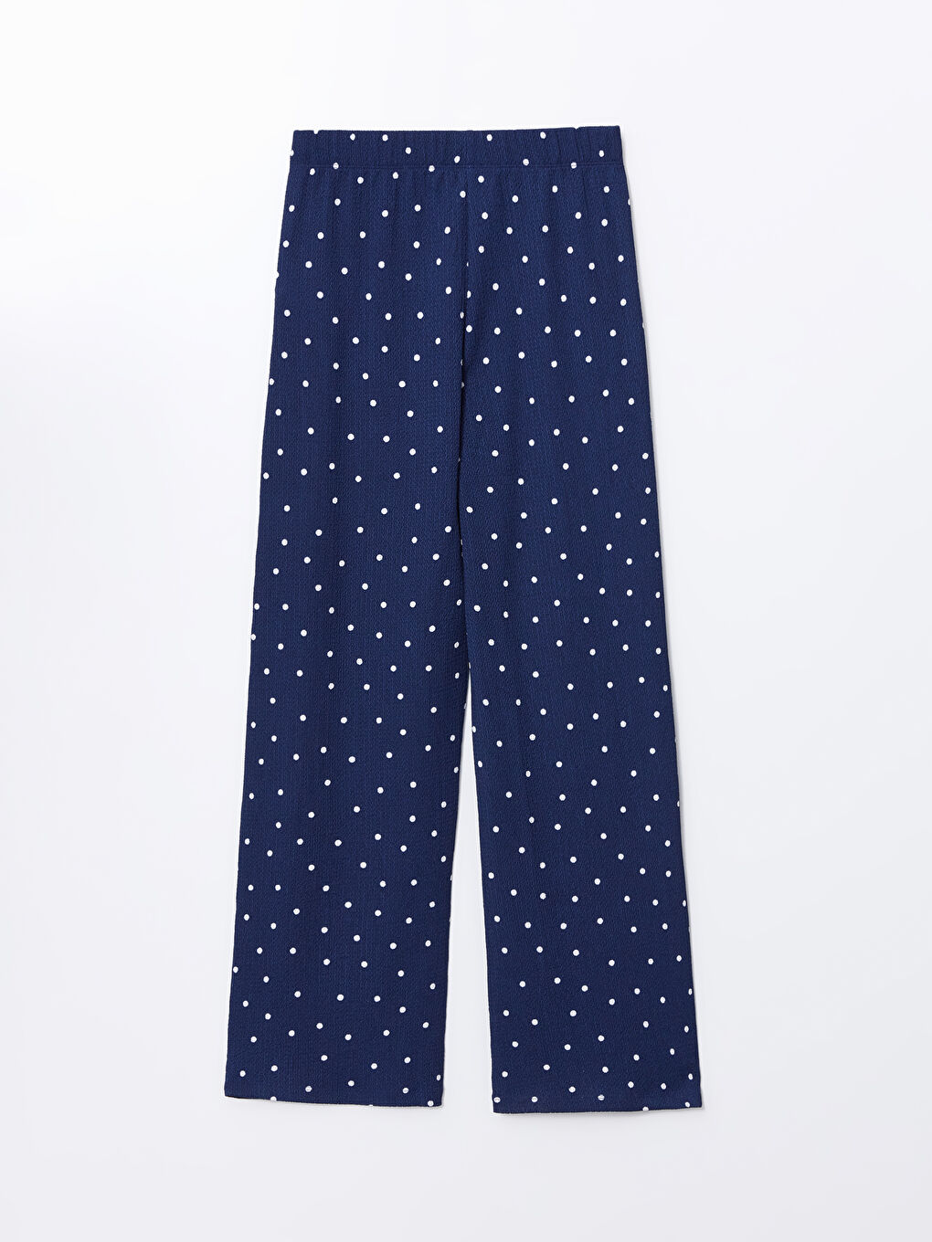 Elasticated Waist Polka Dot Women's Trousers -S5HQ53Z8-LSF