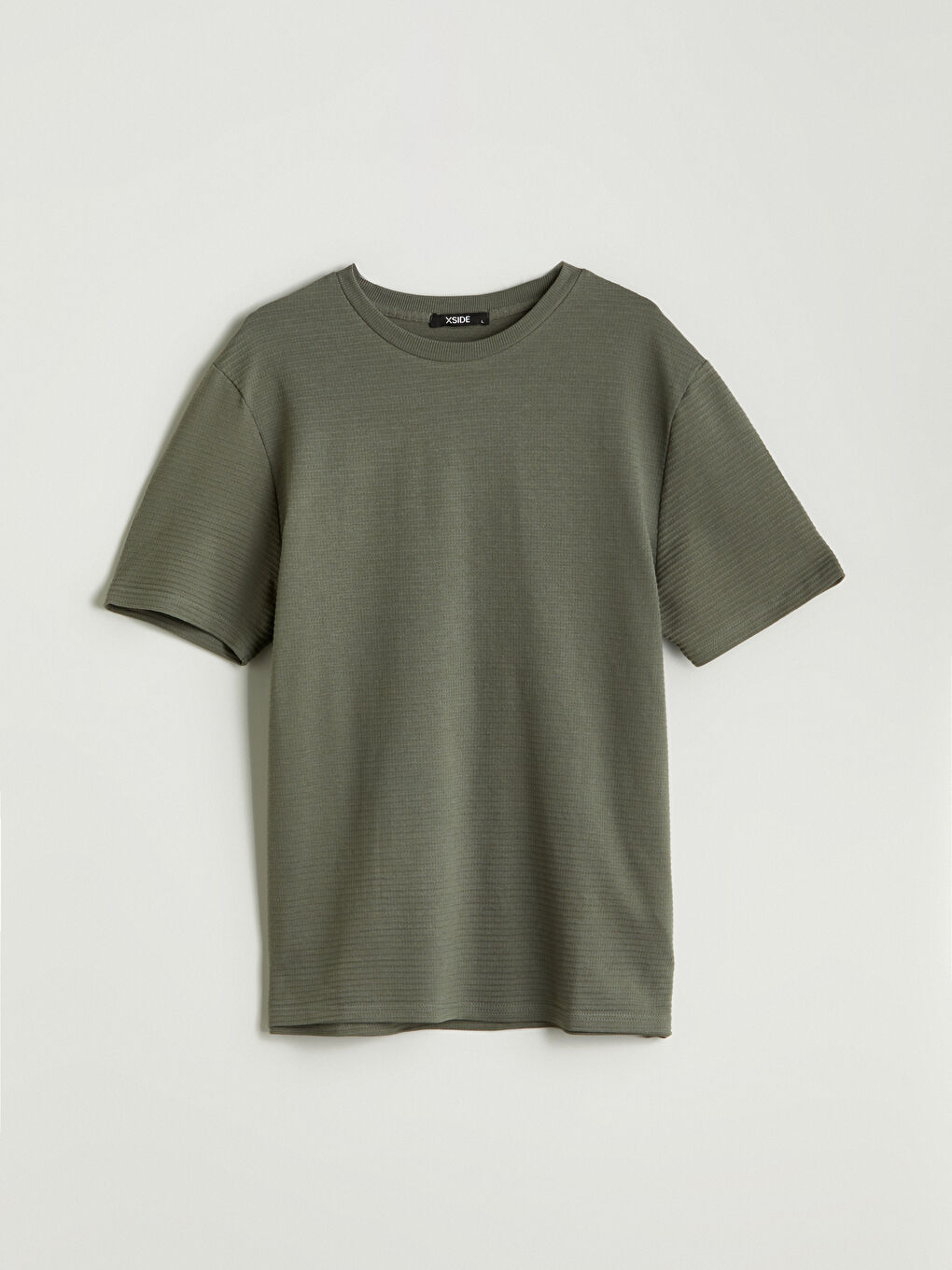 T-shirt pour Hommes en Jersey à Col Rond-4