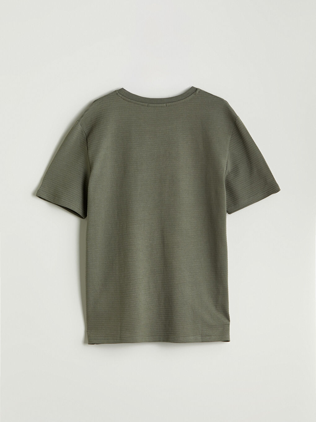 T-shirt pour Hommes en Jersey à Col Rond-5