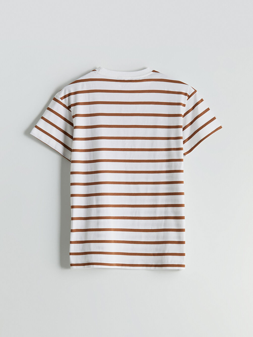 Crew Neck Striped Women T-Shirt -S5HQ99Z8-LEW