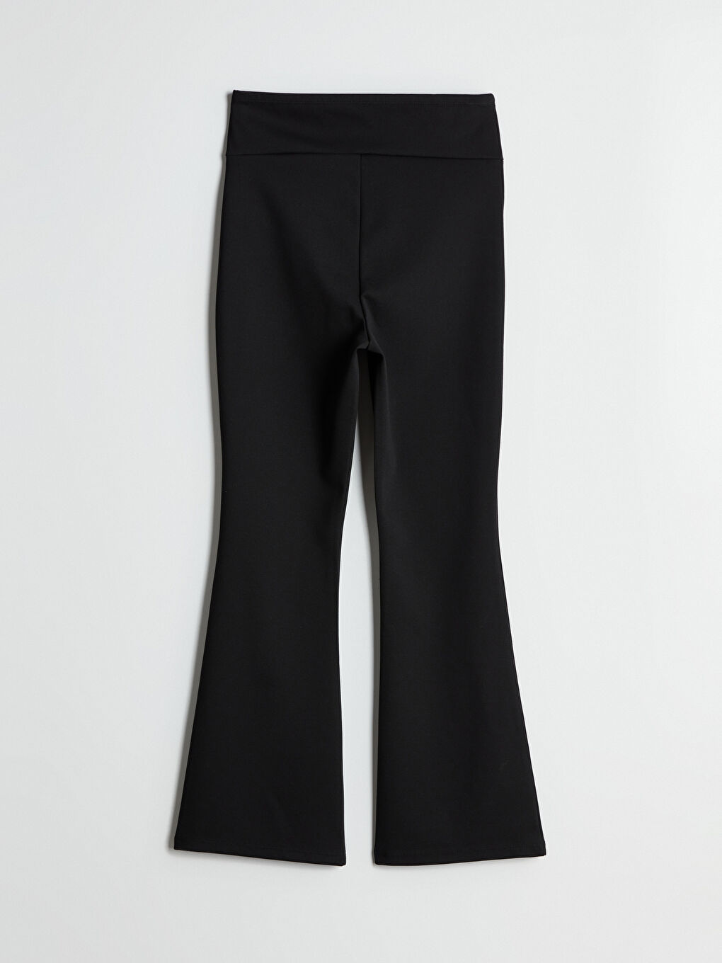 Elastic Waist Straight Flared Women's Leggings Trousers -S5HR22Z8-CVL