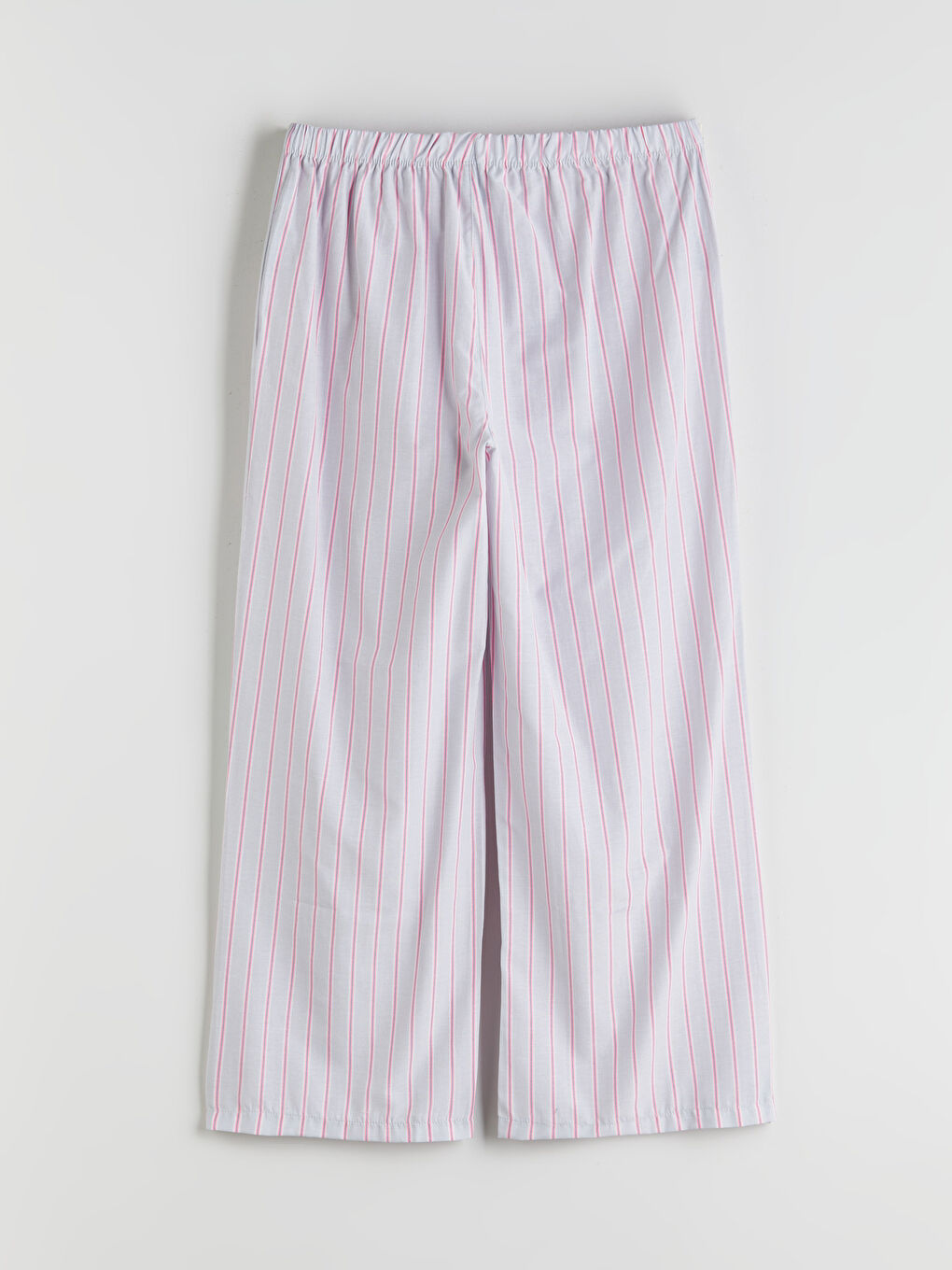 LCW Young Bisiklet Yaka Nakışlı Kadın Pijama Takımı -S5HR33Z8-LEH
