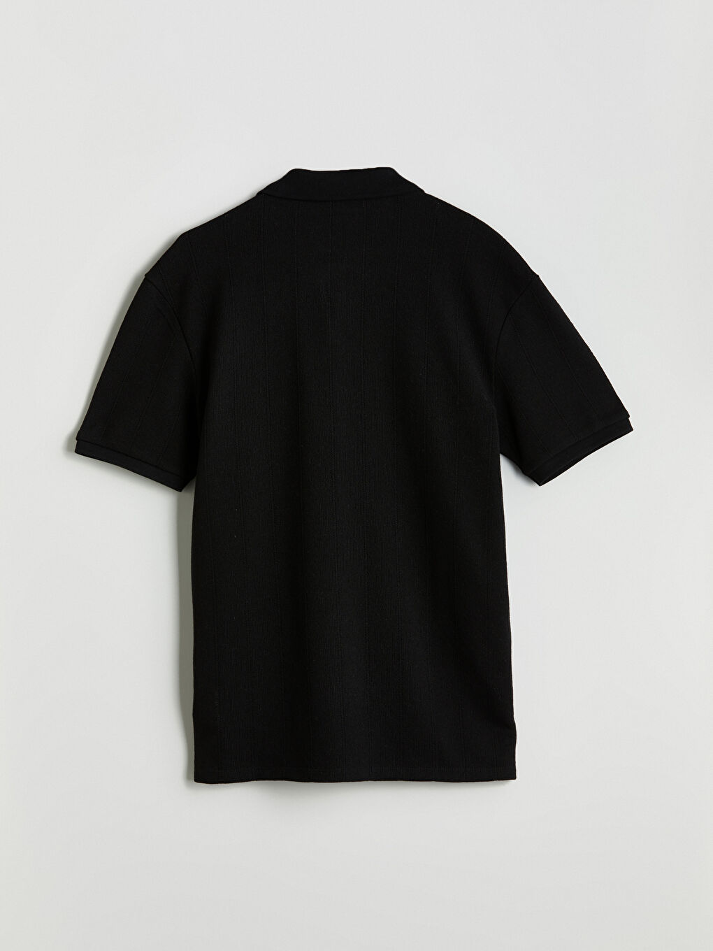 Polo Collar Plain Men's T-Shirt -S5HR34Z8-CVL