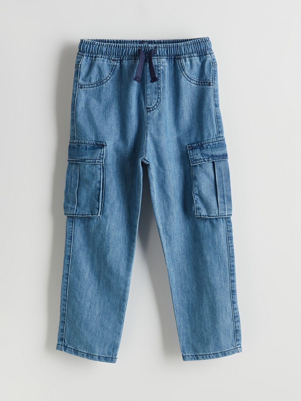 Elastic Waist Boy Denim Trousers -S5HR43Z1-476