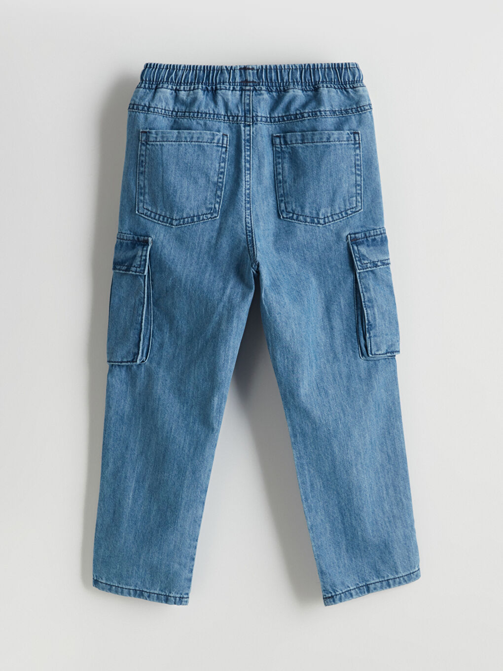 Elastic Waist Boy Denim Trousers -S5HR43Z1-476
