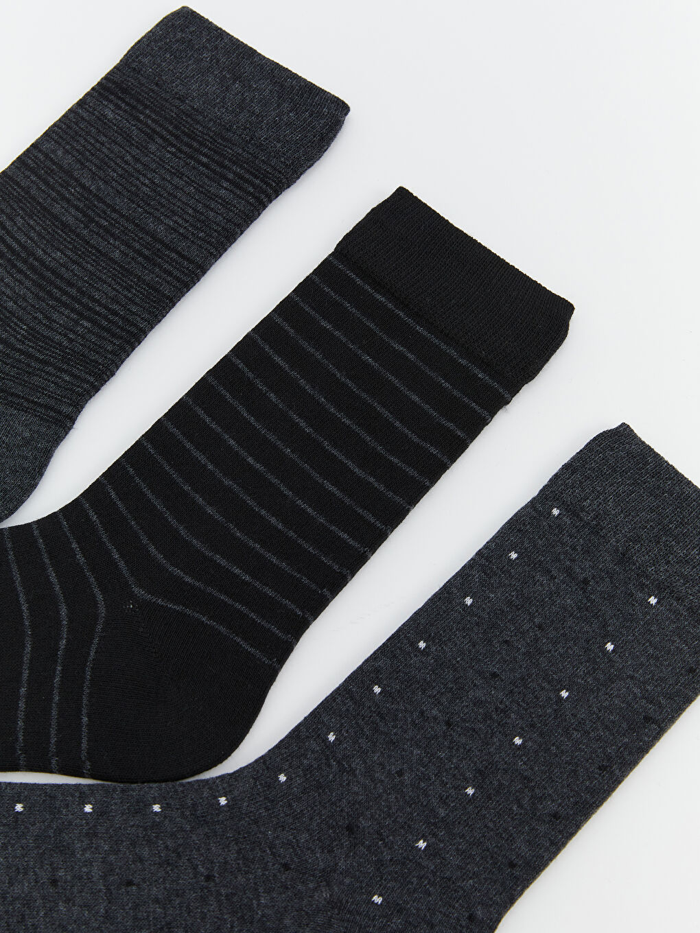 Striped Men's Ankle Socks 5 Pack -S5HR52Z8-K00