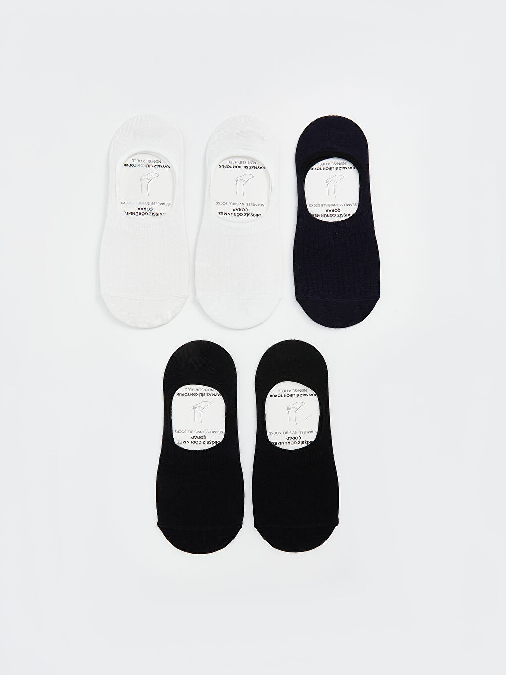 Bamboo Men's Ballerina Socks 5 Pieces -S5HR74Z8-K00