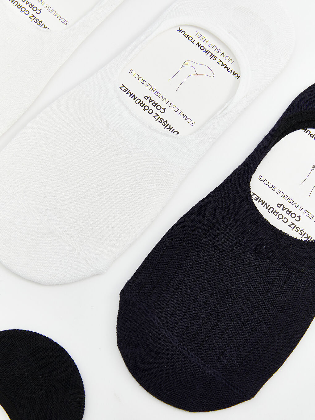 Bamboo Men's Ballerina Socks 5 Pieces -S5HR74Z8-K00