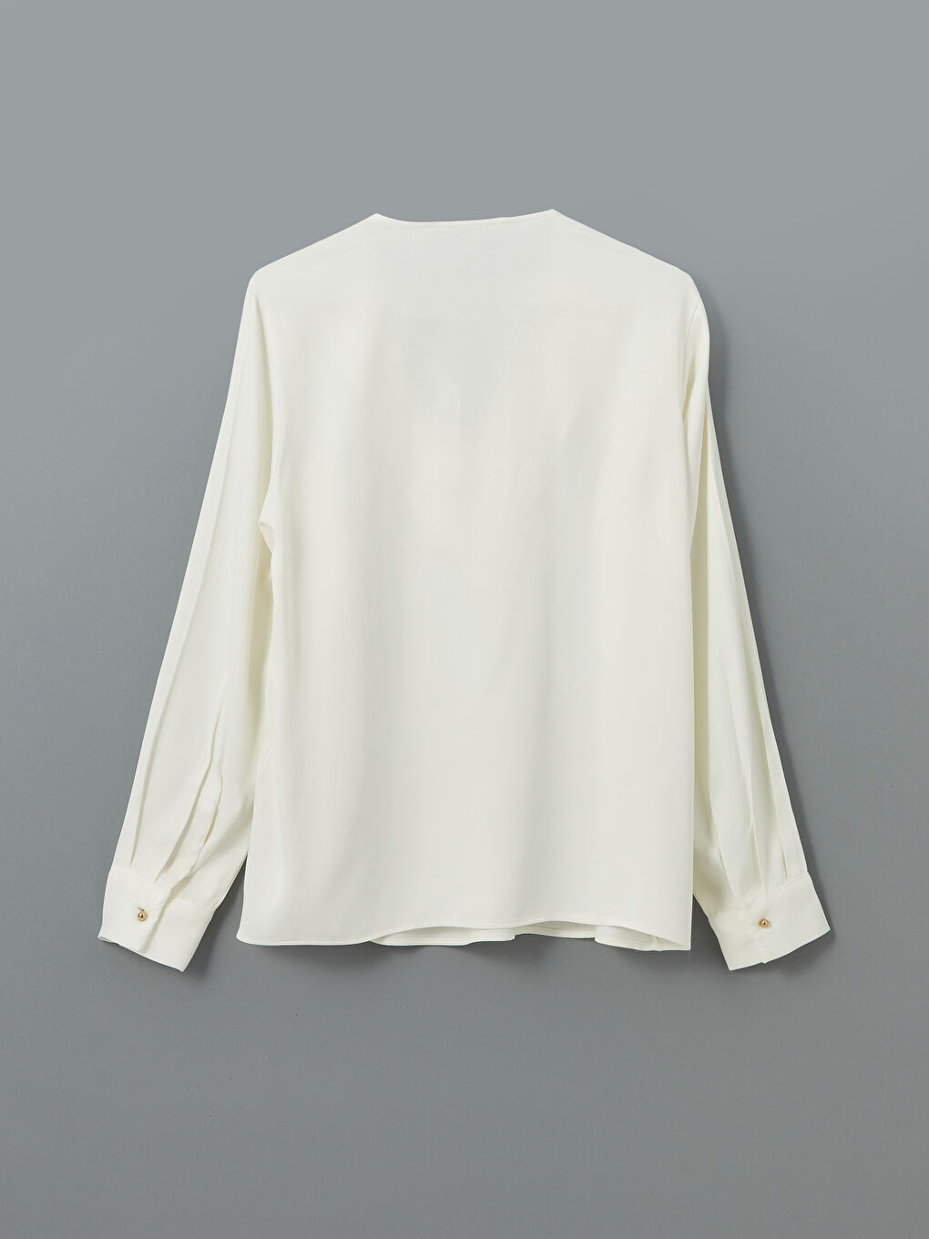 V-Neck Satin Women's Blouse -S5HS10Z8-FEW
