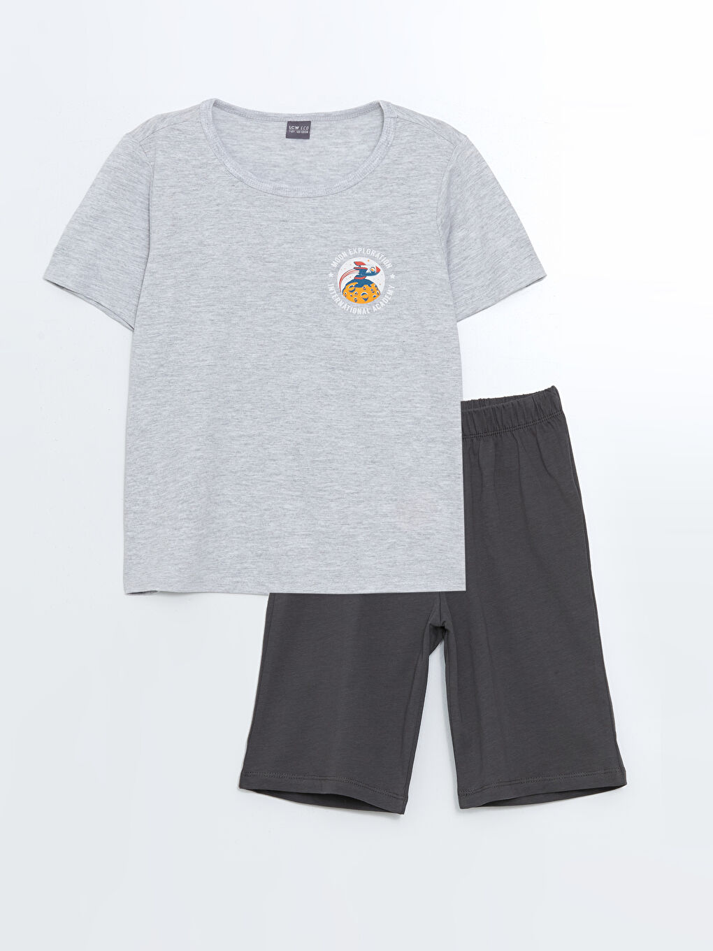 Crew Neck Boys' T-Shirt and Shorts -S5HS27Z4-CT3