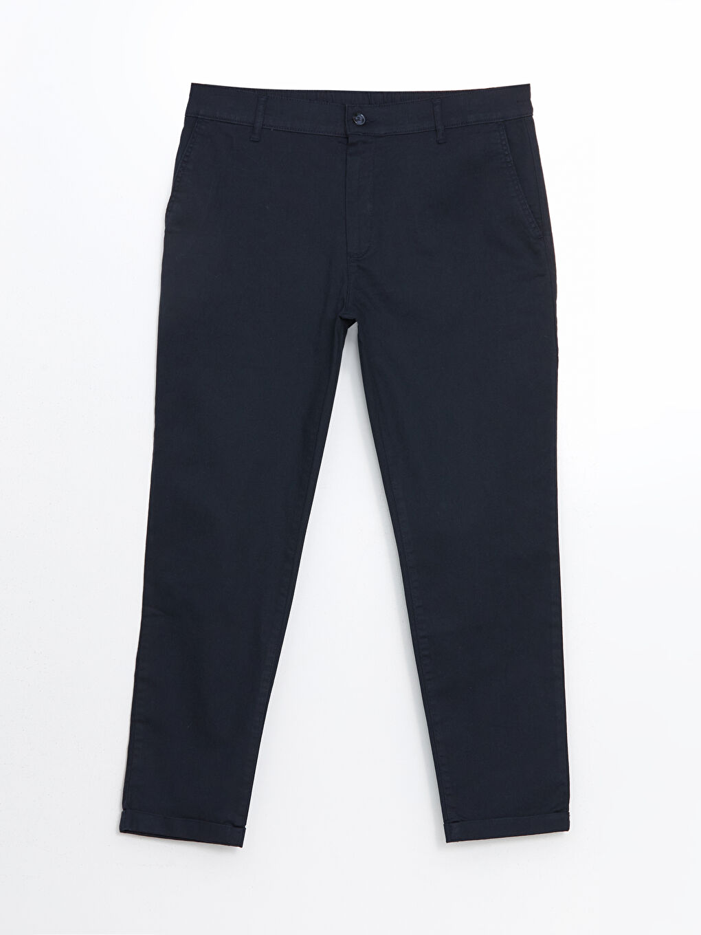 Lacivert Standart Kalıp Erkek Pantolon-4