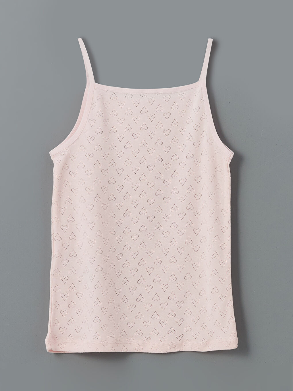 Square Collar Girls' Vest 2 Pack-1