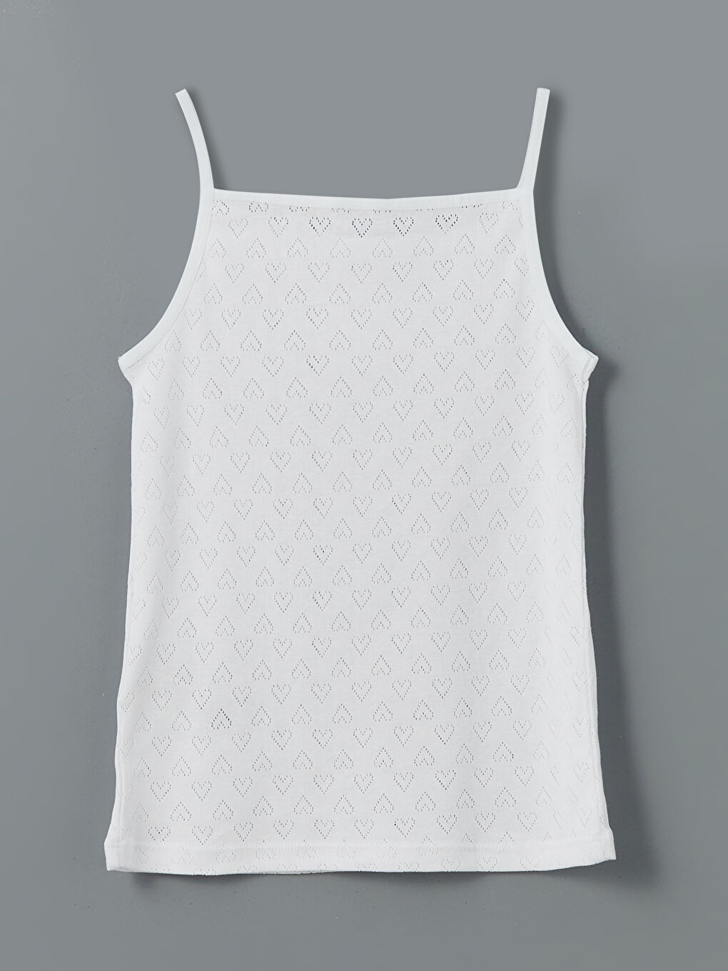 Square Collar Girls' Vest 2 Pack-2