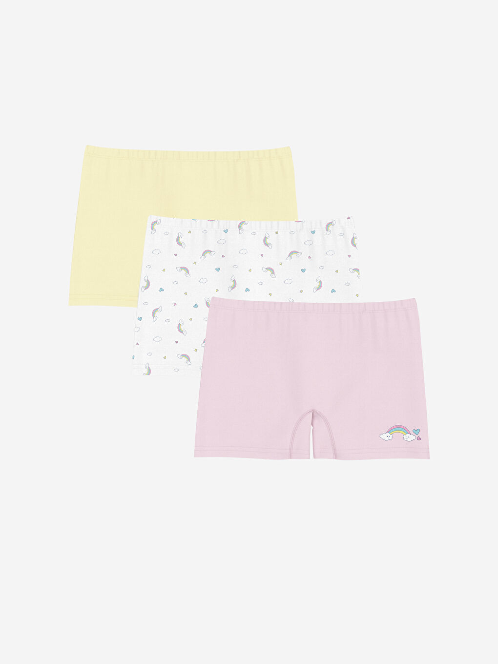 LC Waikiki Printed Girls' Boxer 3-packs -S5HS77Z4-FWW