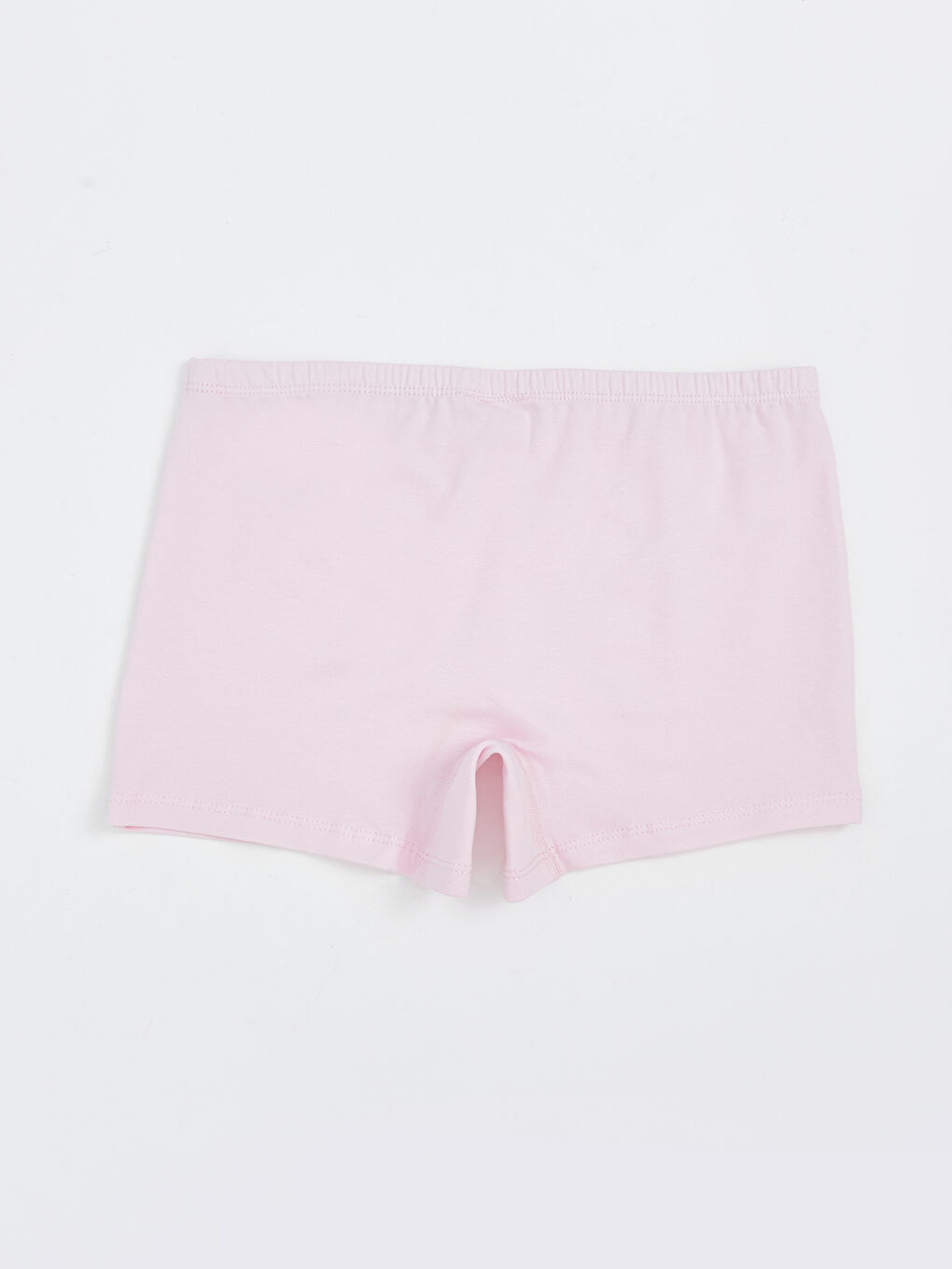 Pembe Beli Lastikli Kız Çocuk Boxer-1