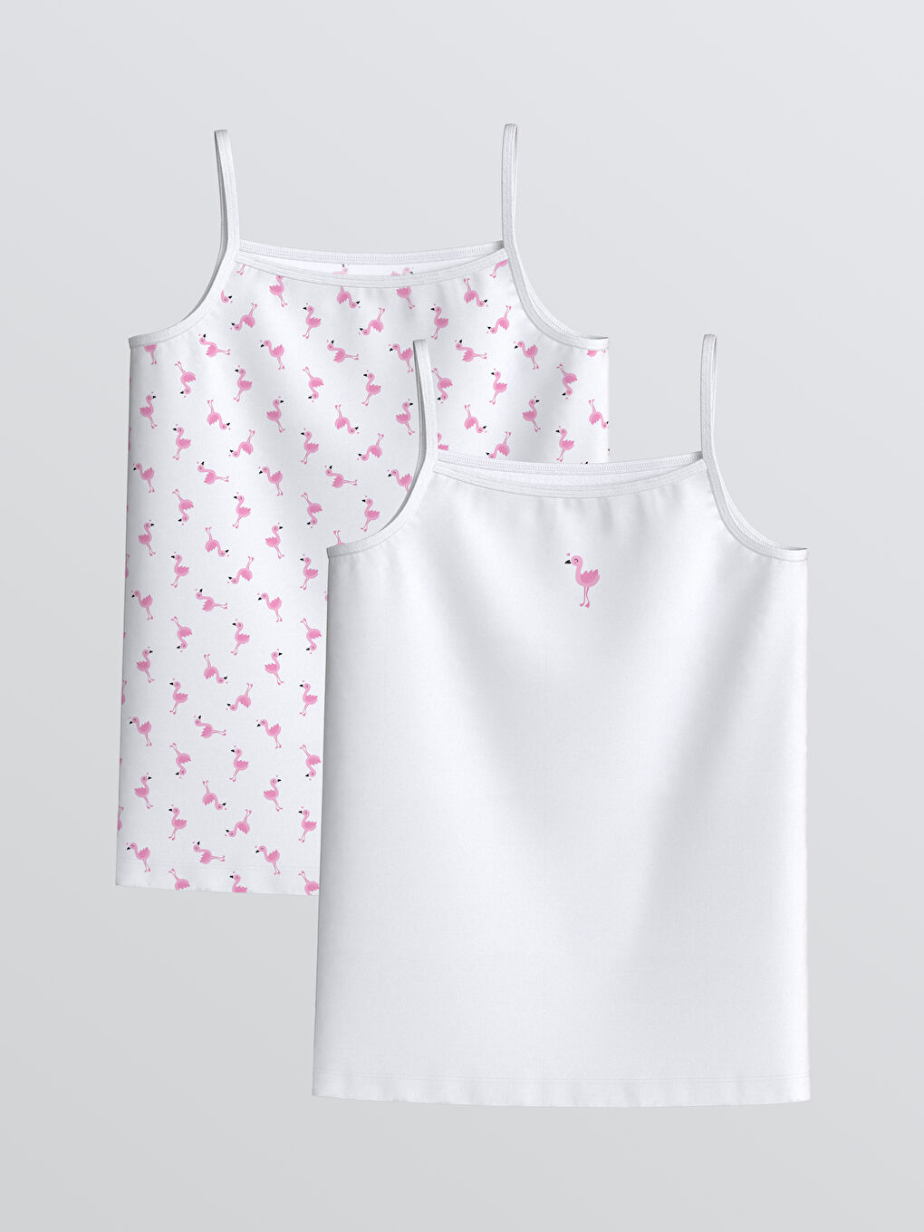 Atlet Majica za Dečji Uzrast sa Printom Flamingosa 2 Komada