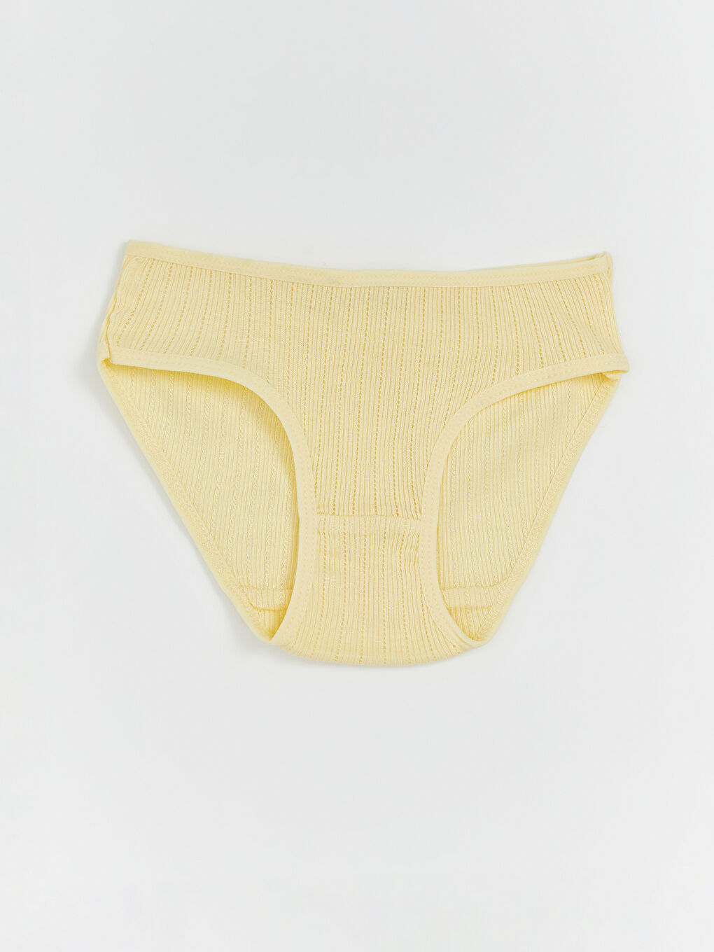 Sarı Beli Lastikli Kız Çocuk Külot