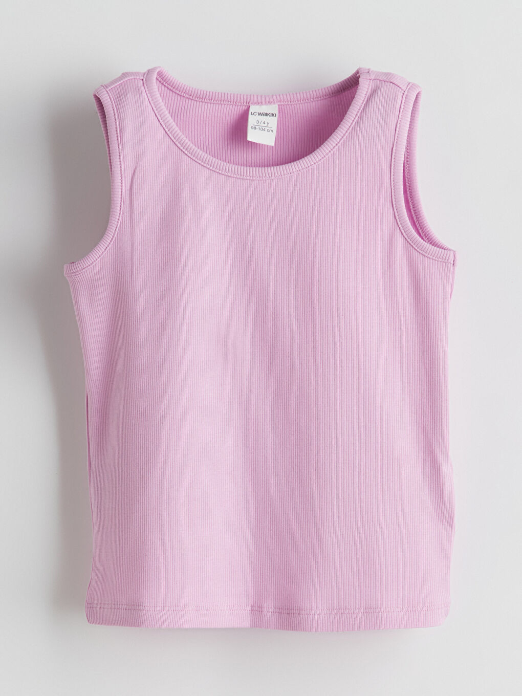 LC Waikiki Crew Neck Plain Girls' Tank Top -S5HT20Z1-QY9