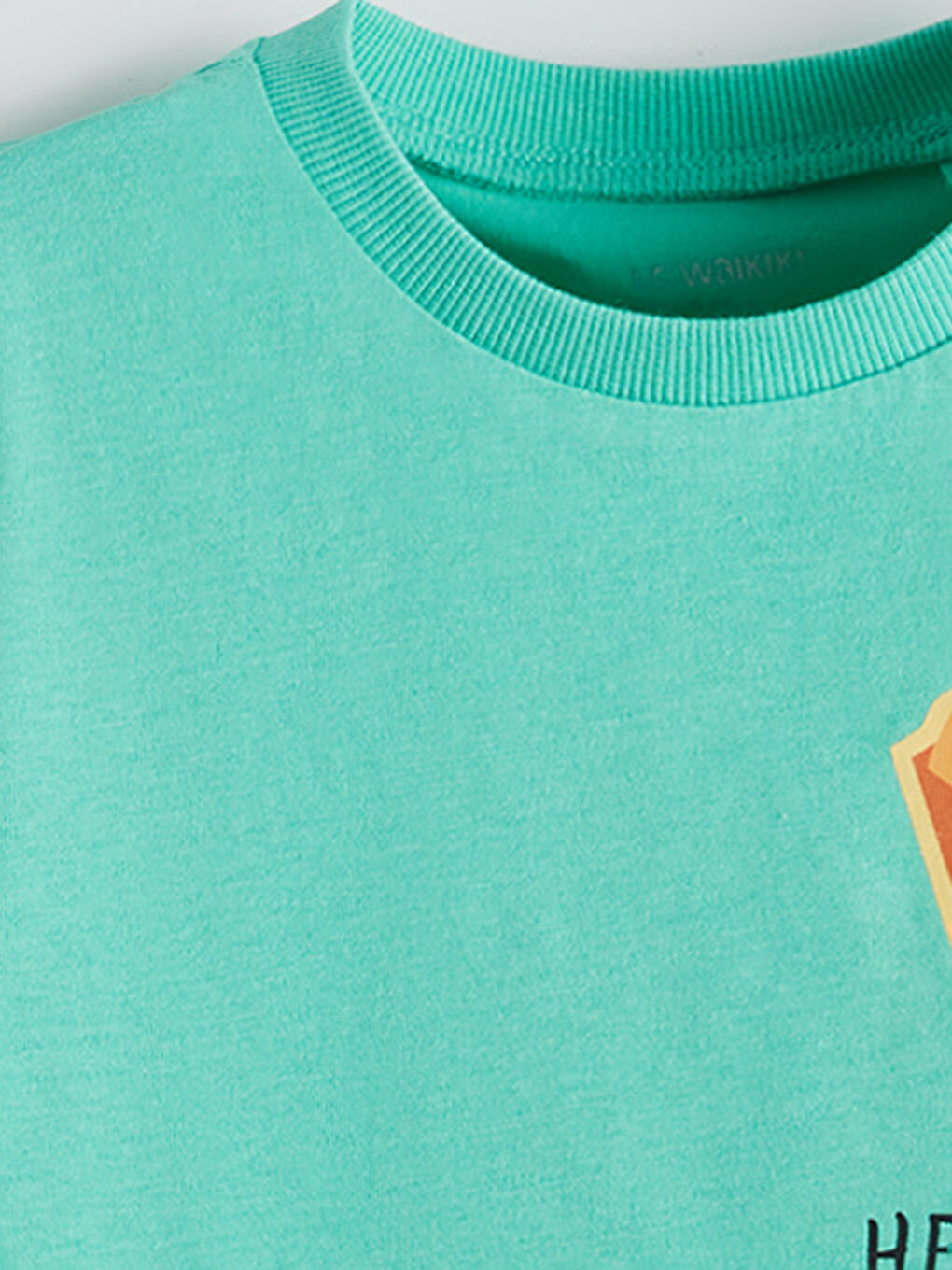 Crew Neck Printed Boys' T-Shirt-1