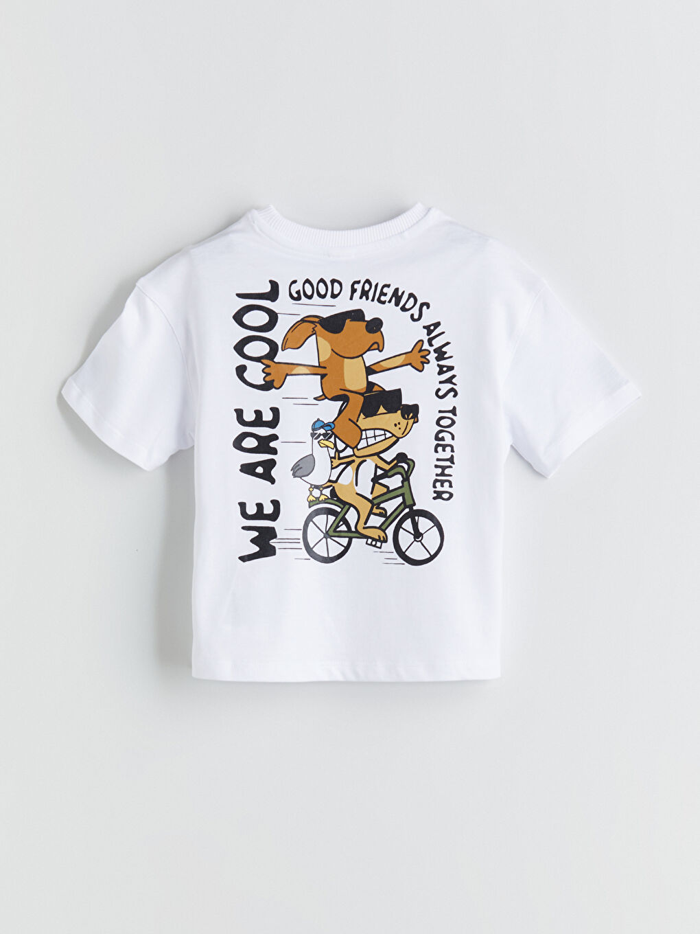LCW Kids Lot de 2 T-shirts pour Garçons à Col Rond Imprimés-8