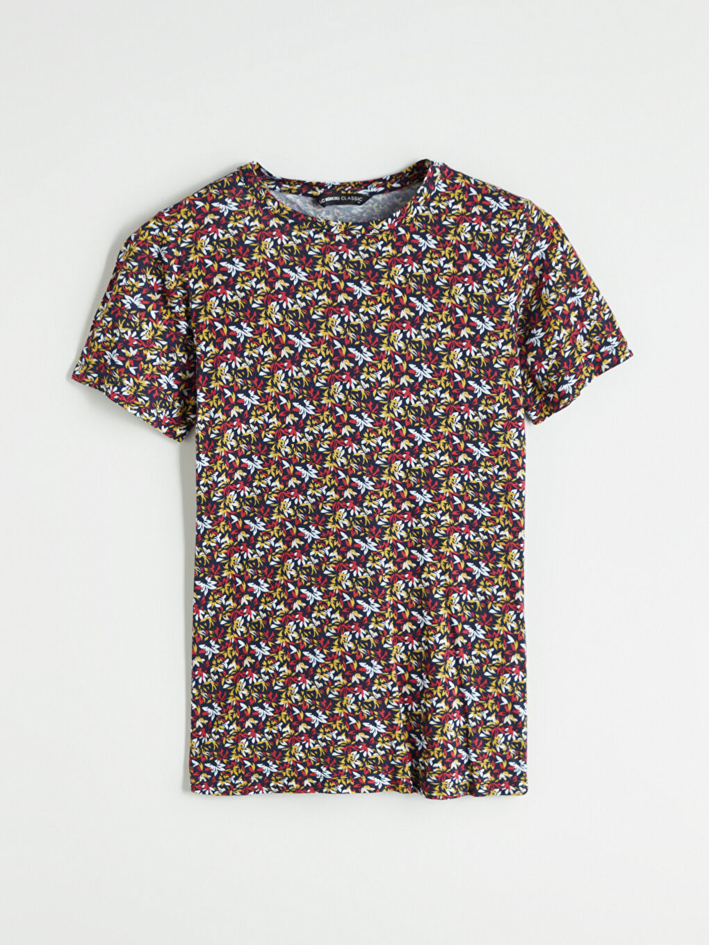 Crew Neck Floral Blouse-4