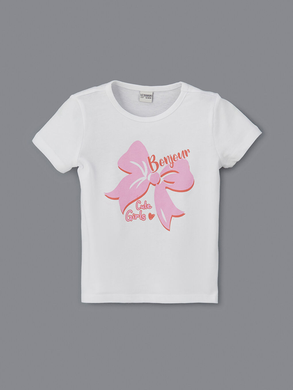 Girls' Shortie Pyjama Set with Ribbon Detail -S5HT48Z1-Q6K