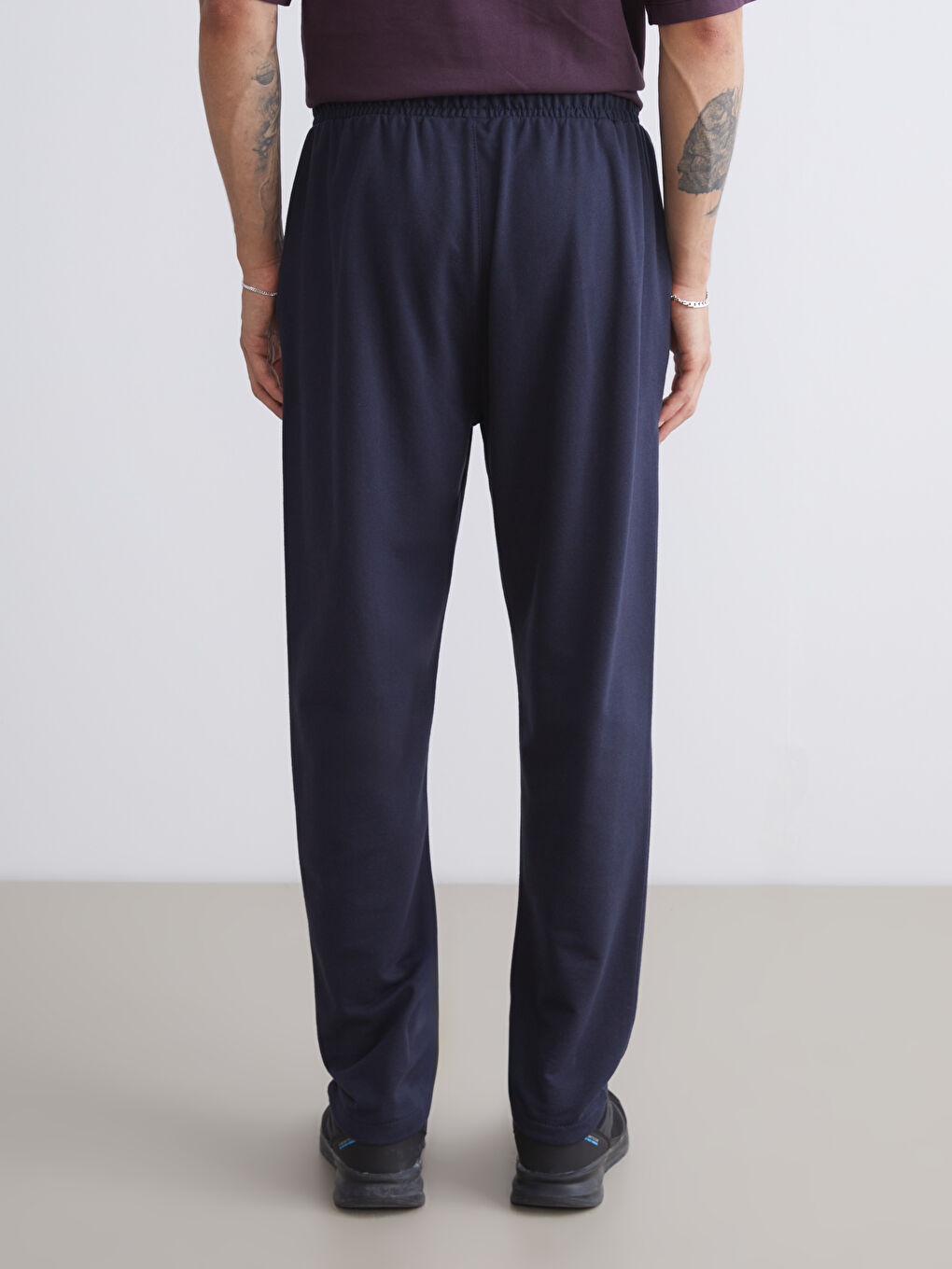 بنطلون رياضي بقصة عادية - للرجال-3