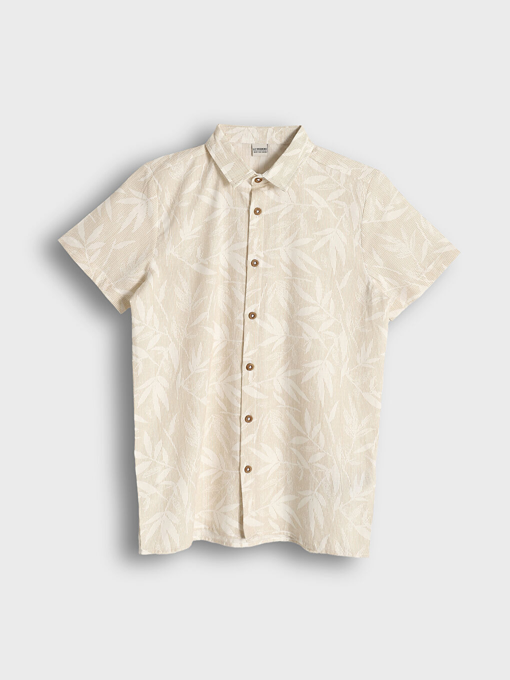 Regular Fit Printed Boys' Shirt