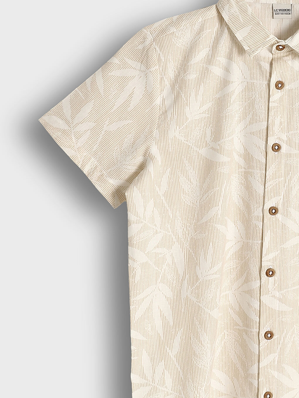 Regular Fit Printed Boys' Shirt-2