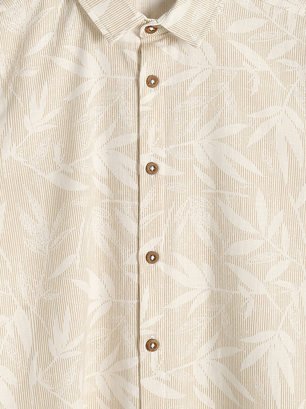 Regular Fit Printed Boys' Shirt-3