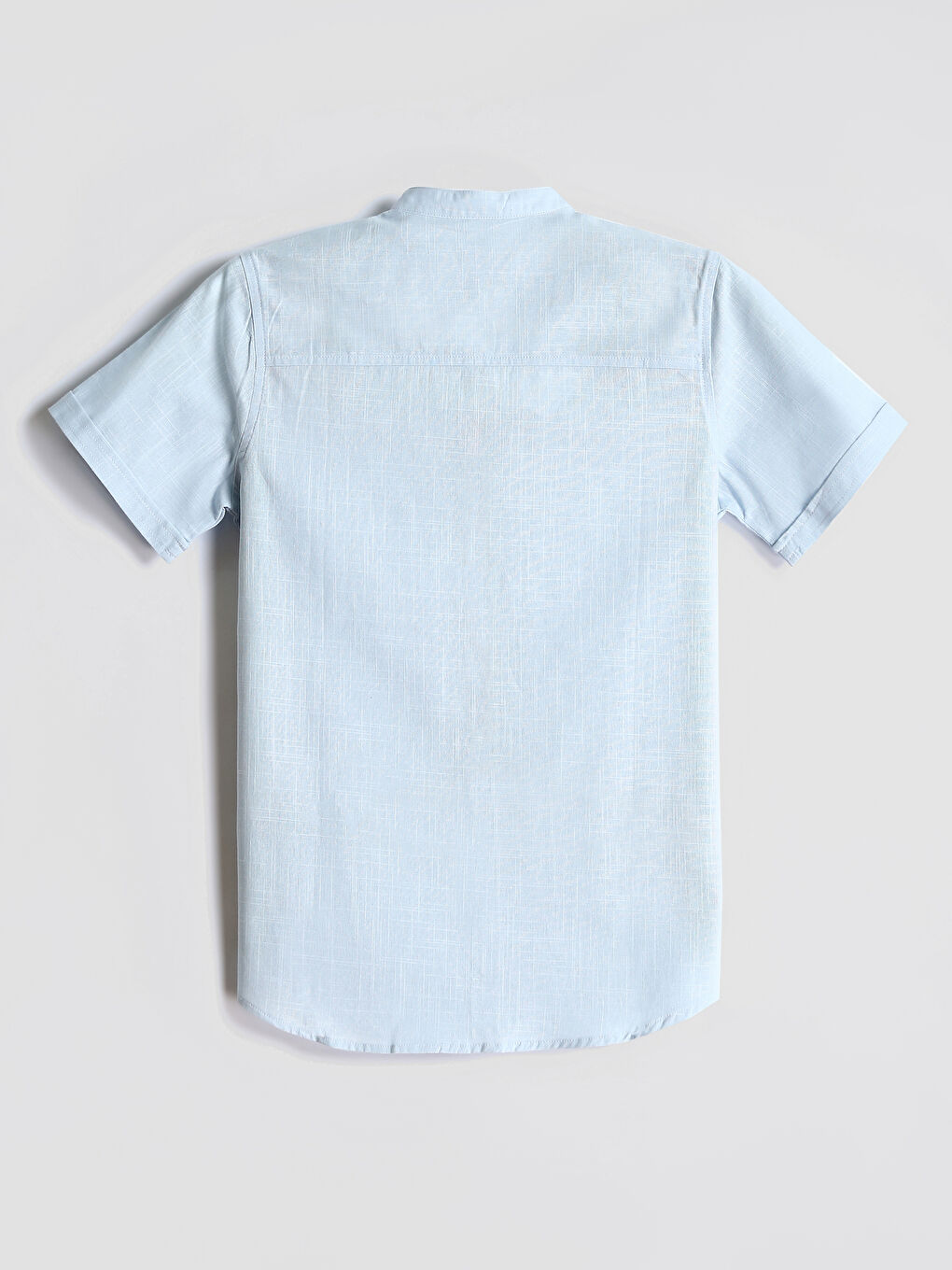 Basic Short Sleeve Boys' Shirt-1