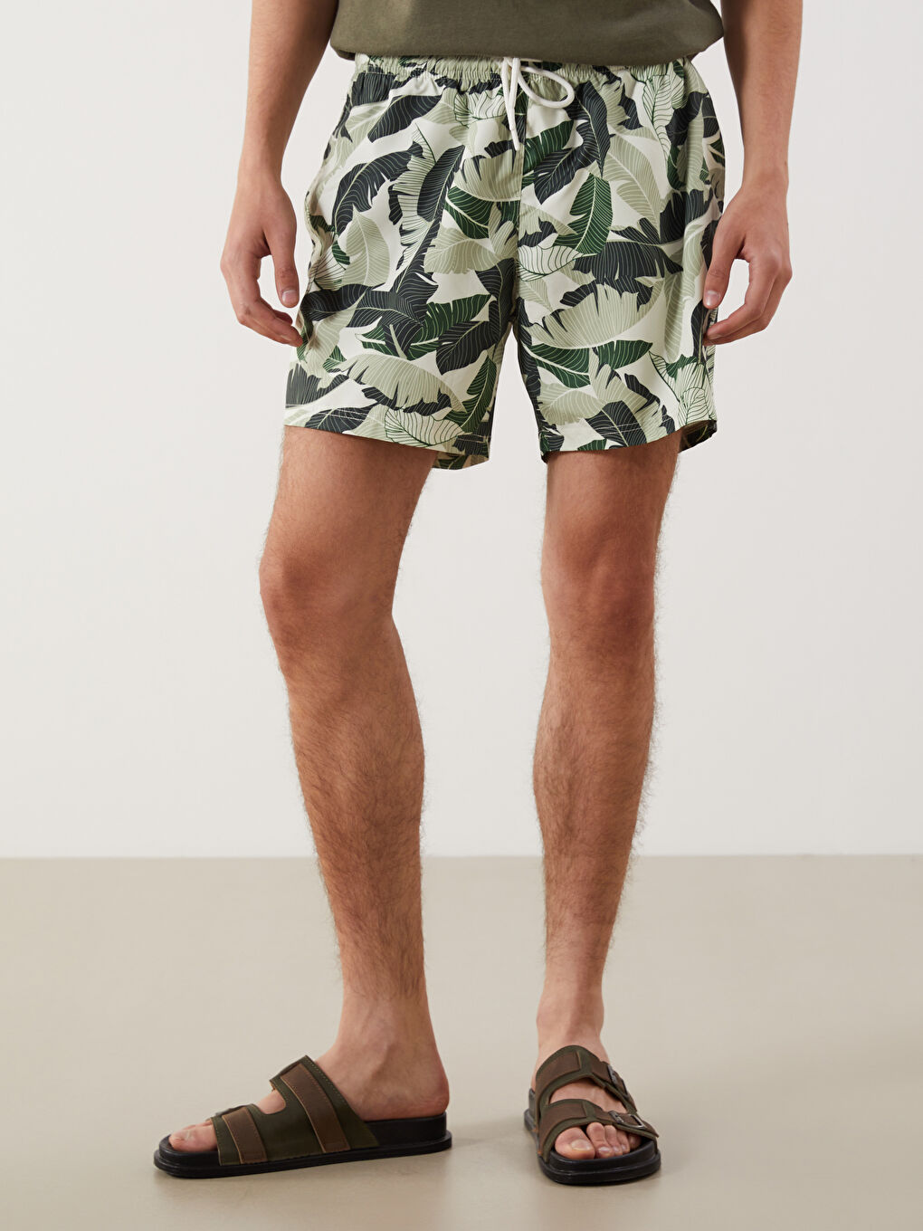 LC Waikiki Short Patterned Men's Swimming Shorts -S5HU64Z8-LRR