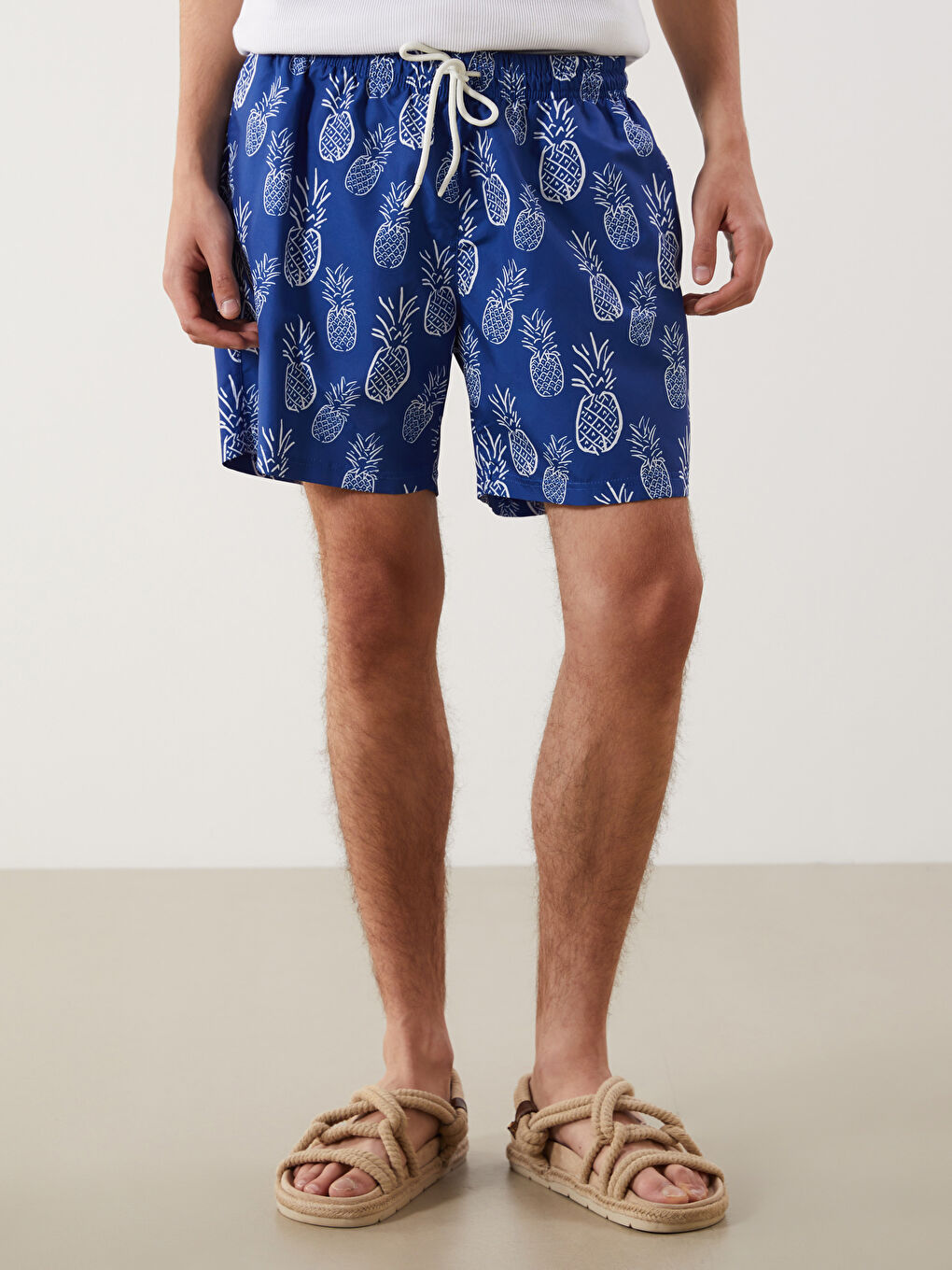LCW ECO Short Patterned Men's Swimming Shorts -S5HU66Z8-LQQ