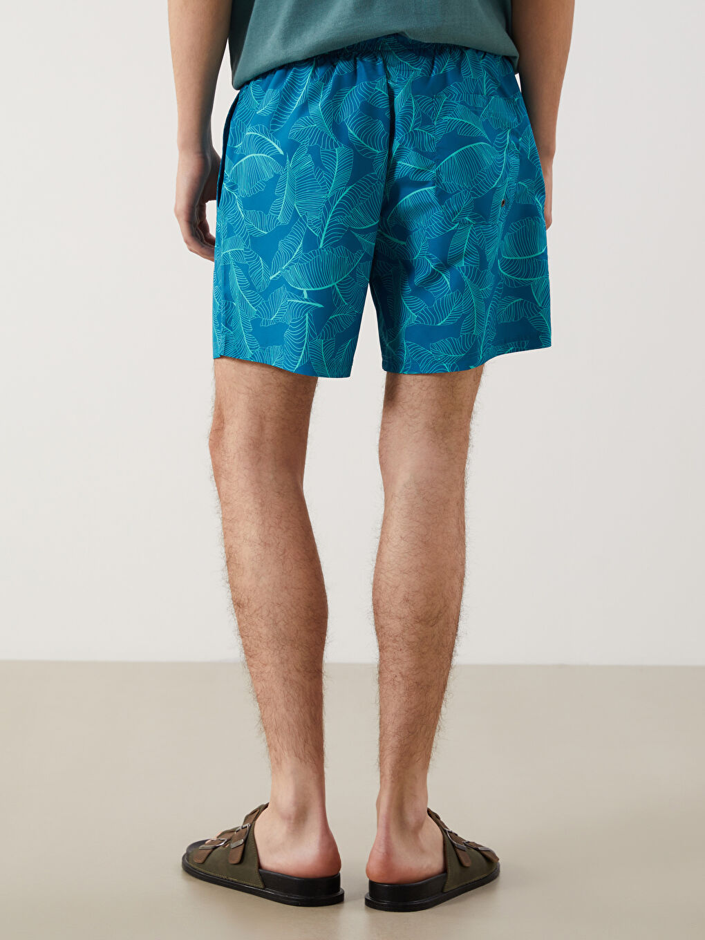 LC Waikiki Short Patterned Men's Swimming Shorts -S5HU68Z8-LQQ