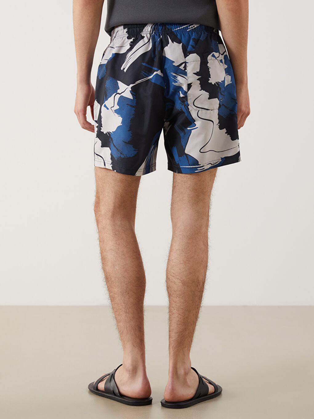 LCW ECO Short Patterned Men's Swimming Shorts -S5HU78Z8-LSJ
