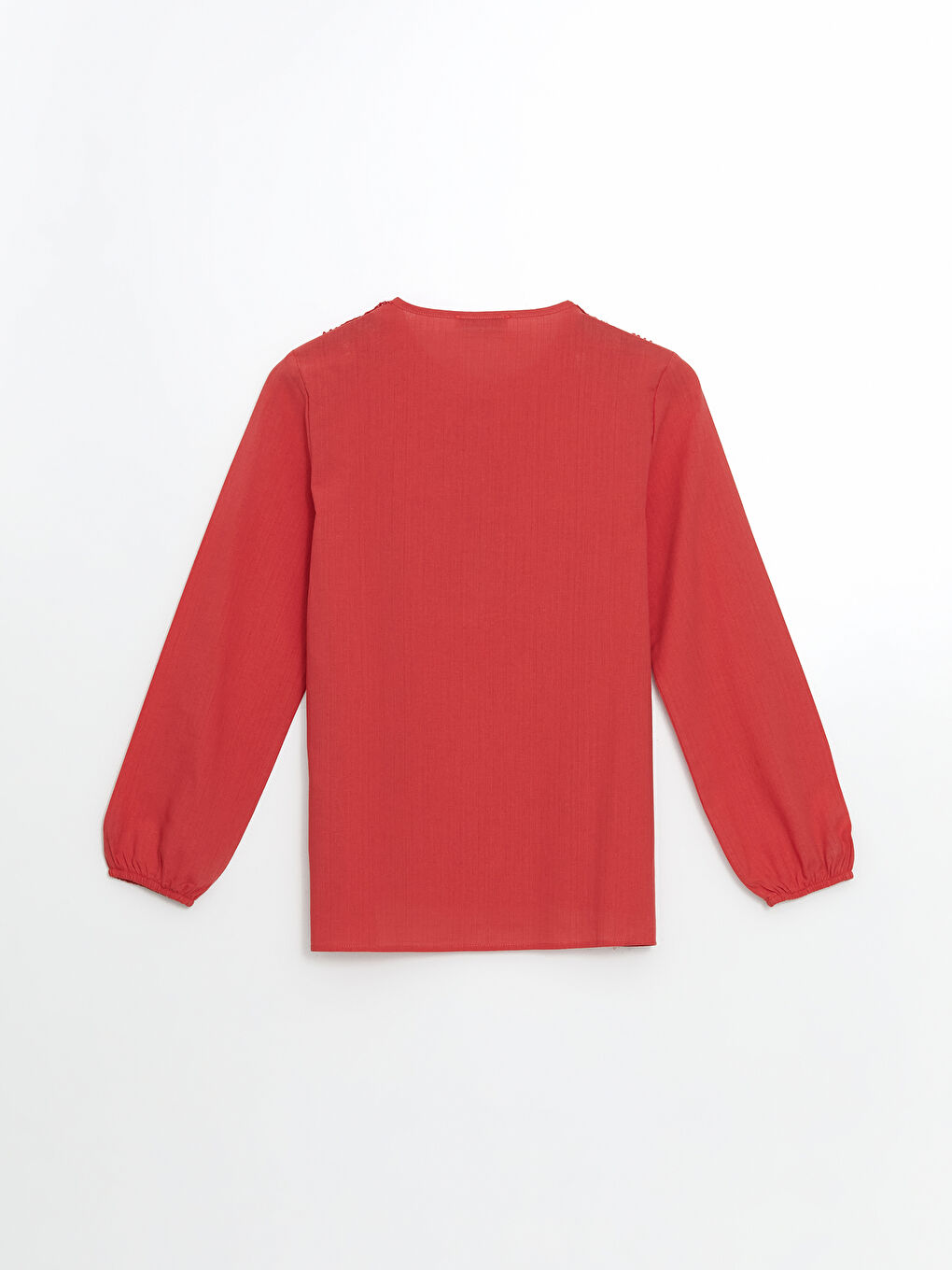 Henley Neckline Embroidered Women's Blouse -S5HV07Z8-HMS
