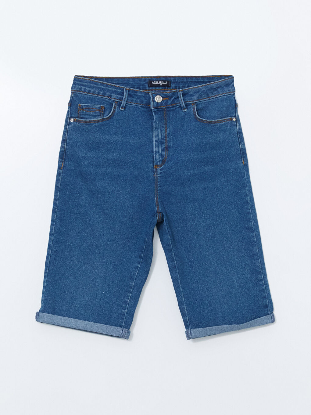 Slim Fit Women's Jean Shorts -S5HV17Z8-H45