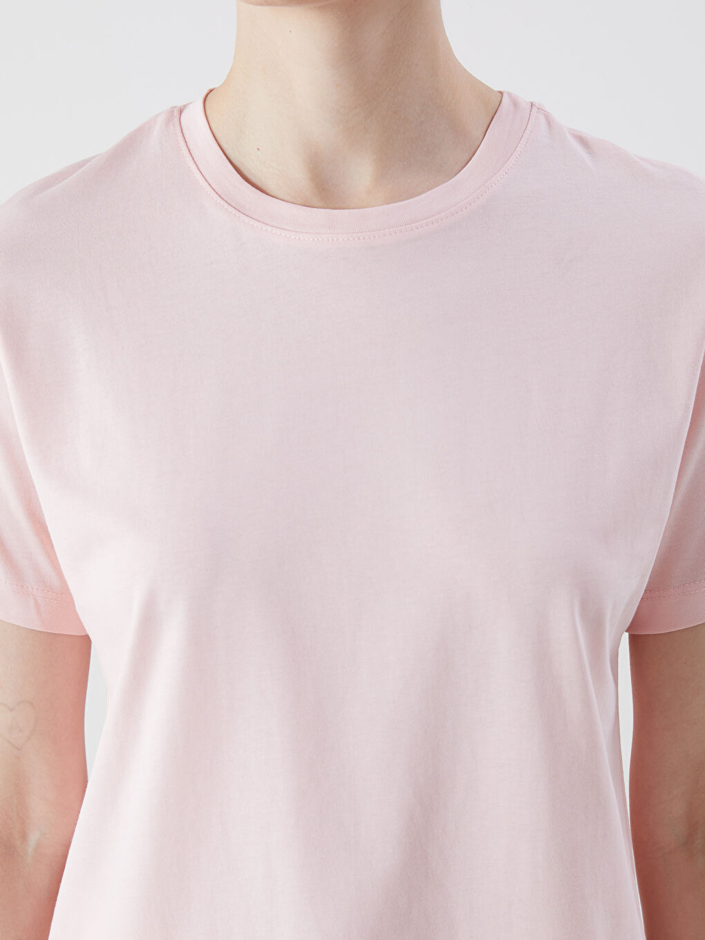 Crew Neck Women's T-Shirt-2