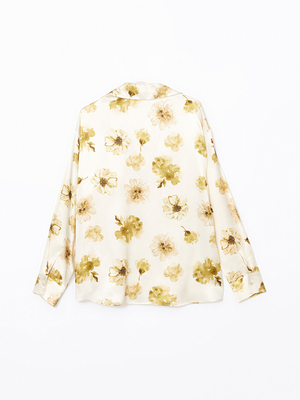 Floral Oversize Women'S Shirt -S5HV99Z8-LRK