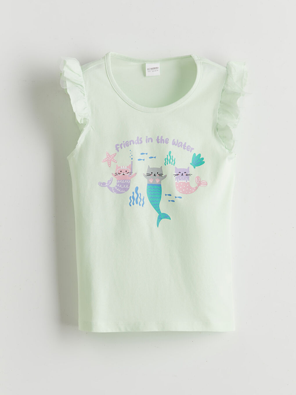 Crew Neck Girls' Shortie Pyjama Set -S5HY55Z4-FQU