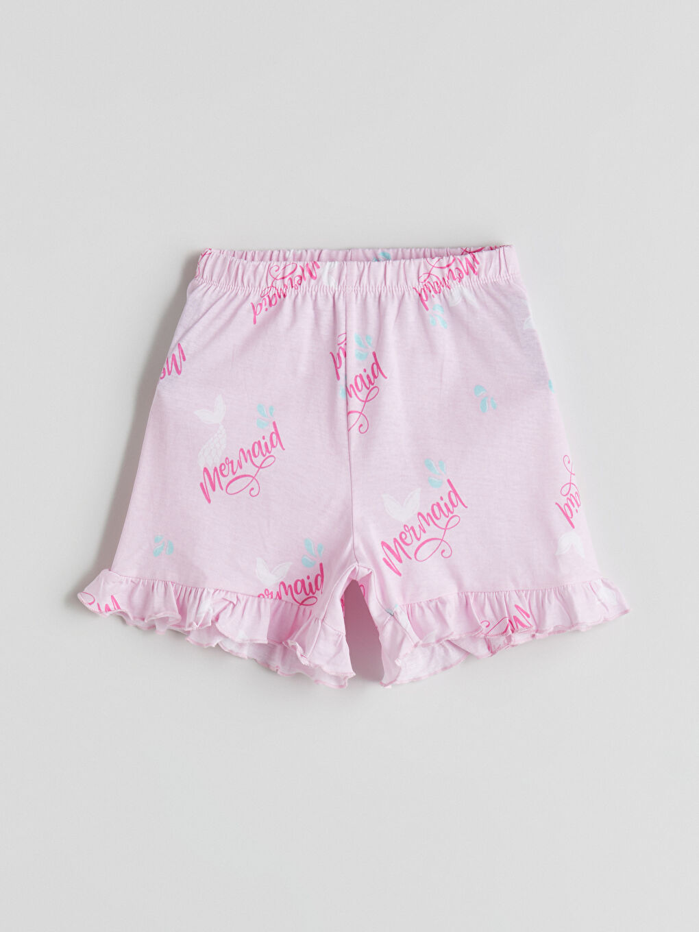 Printed Girls' Shortie Pyjama Set -S5HY62Z4-FQ0