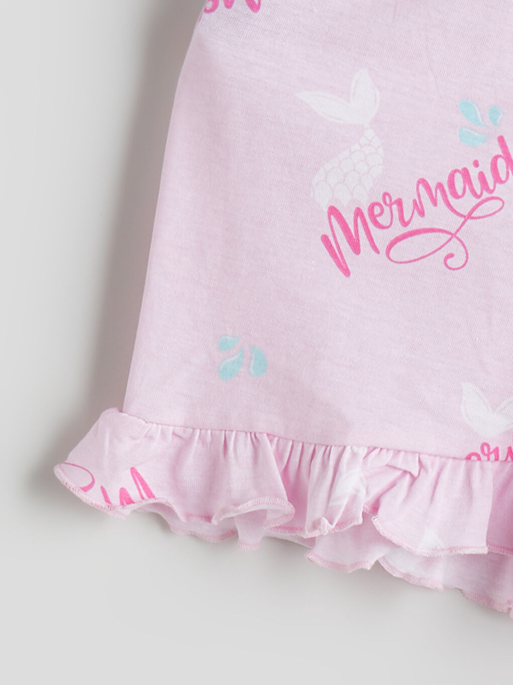 Printed Girls' Shortie Pyjama Set -S5HY62Z4-FQ0