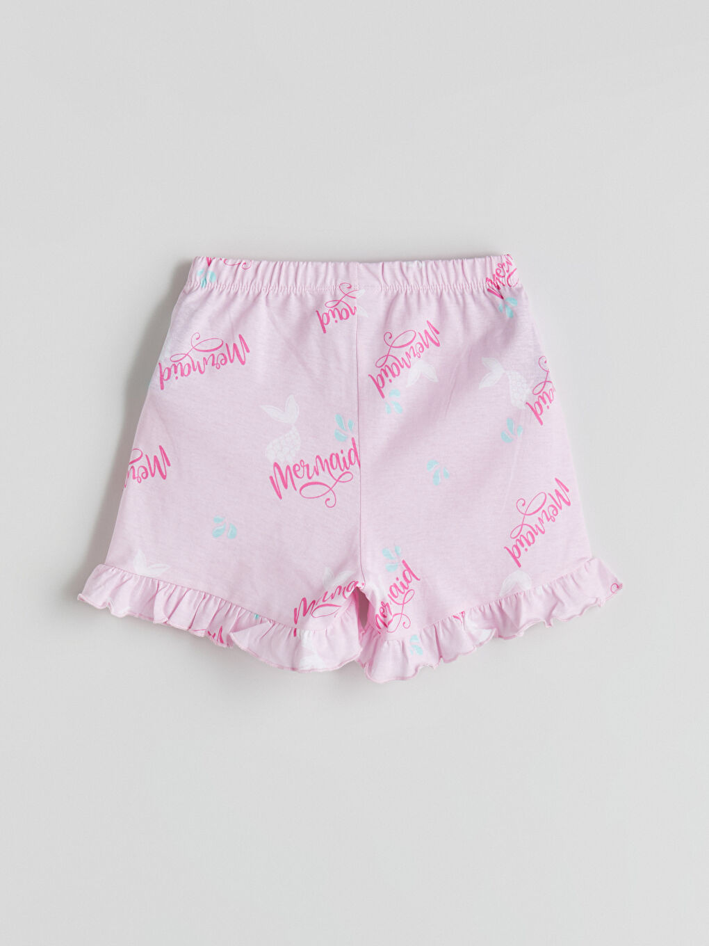 Printed Girls' Shortie Pyjama Set -S5HY62Z4-FQ0