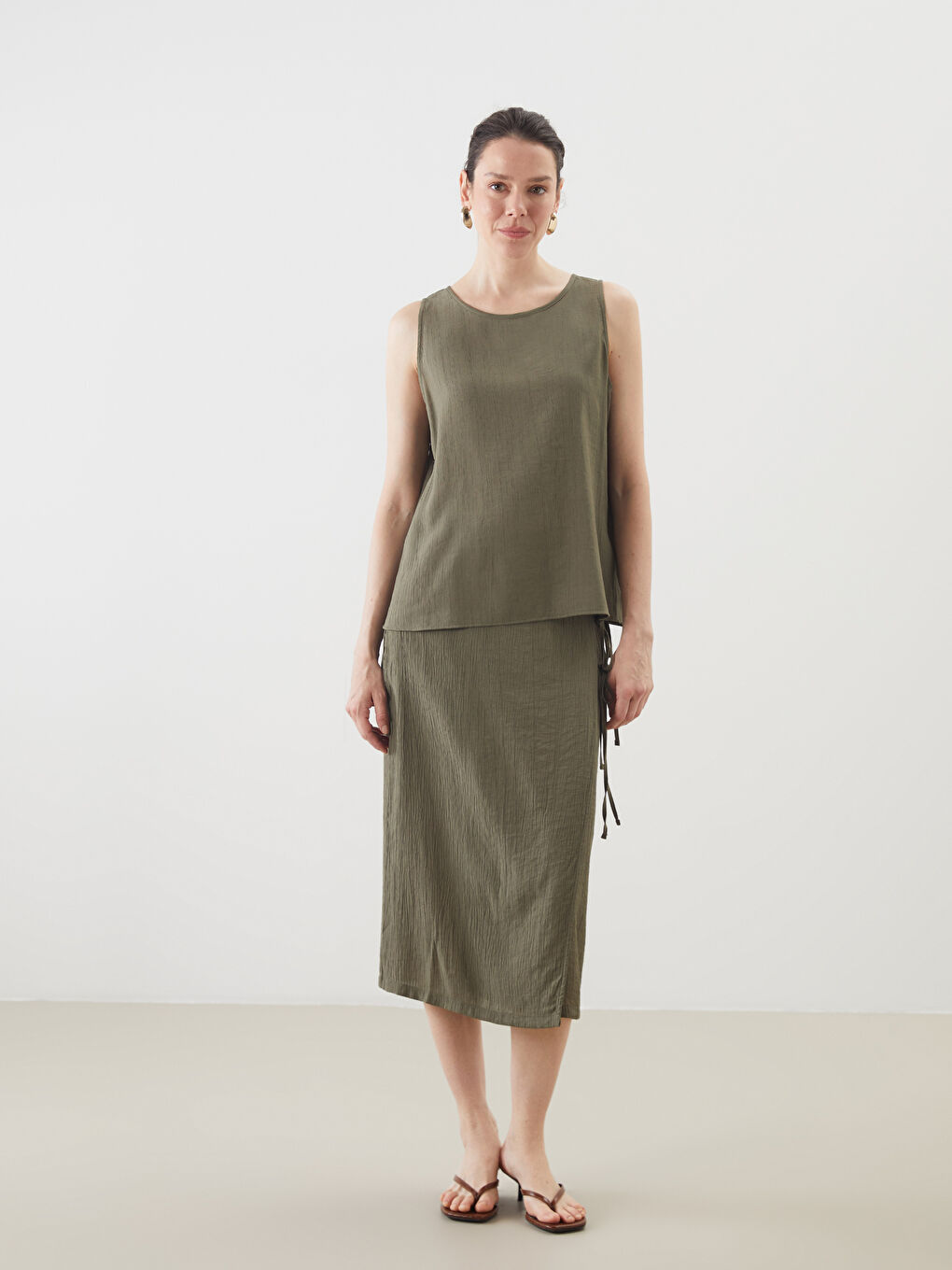 TAMNO ŽUTA Bluza Žena -S5HY69Z8-J6Q